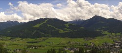 Archiv Foto Webcam Berggasthof Habersattgut: Panoramablick Altenmarkt 13:00