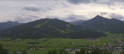 Archiv Foto Webcam Berggasthof Habersattgut: Panoramablick Altenmarkt 13:00