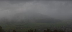 Archiv Foto Webcam Berggasthof Habersattgut: Panoramablick Altenmarkt 19:00