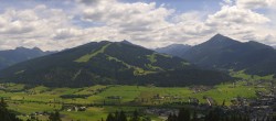Archiv Foto Webcam Berggasthof Habersattgut: Panoramablick Altenmarkt 13:00