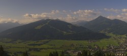 Archived image Webcam Enjoy the view from the 'Berggasthof Habersattgut' into the Enns valley 07:00