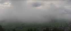 Archived image Webcam Enjoy the view from the 'Berggasthof Habersattgut' into the Enns valley 07:00