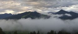 Archived image Webcam Enjoy the view from the 'Berggasthof Habersattgut' into the Enns valley 19:00