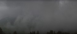 Archiv Foto Webcam Berggasthof Habersattgut: Panoramablick Altenmarkt 19:00