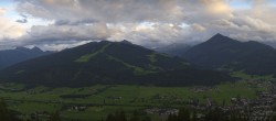 Archiv Foto Webcam Berggasthof Habersattgut: Panoramablick Altenmarkt 19:00