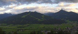 Archiv Foto Webcam Berggasthof Habersattgut: Panoramablick Altenmarkt 19:00