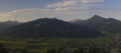 Archived image Webcam Enjoy the view from the 'Berggasthof Habersattgut' into the Enns valley 06:00