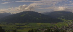 Archived image Webcam Enjoy the view from the 'Berggasthof Habersattgut' into the Enns valley 07:00