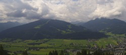 Archived image Webcam Enjoy the view from the 'Berggasthof Habersattgut' into the Enns valley 09:00