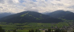 Archived image Webcam Enjoy the view from the 'Berggasthof Habersattgut' into the Enns valley 11:00