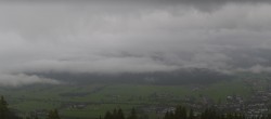 Archiv Foto Webcam Berggasthof Habersattgut: Panoramablick Altenmarkt 05:00