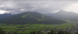 Archiv Foto Webcam Berggasthof Habersattgut: Panoramablick Altenmarkt 17:00