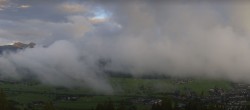 Archiv Foto Webcam Berggasthof Habersattgut: Panoramablick Altenmarkt 19:00