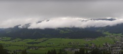 Archiv Foto Webcam Berggasthof Habersattgut: Panoramablick Altenmarkt 09:00
