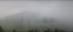 Archiv Foto Webcam Berggasthof Habersattgut: Panoramablick Altenmarkt 19:00