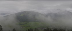 Archiv Foto Webcam Berggasthof Habersattgut: Panoramablick Altenmarkt 09:00