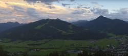 Archiv Foto Webcam Berggasthof Habersattgut: Panoramablick Altenmarkt 19:00