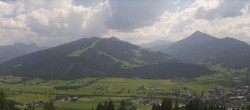 Archiv Foto Webcam Berggasthof Habersattgut: Panoramablick Altenmarkt 13:00