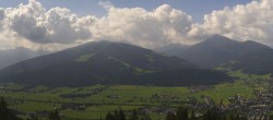 Archived image Webcam Enjoy the view from the 'Berggasthof Habersattgut' into the Enns valley 09:00