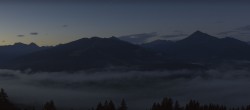 Archiv Foto Webcam Berggasthof Habersattgut: Panoramablick Altenmarkt 03:00