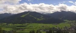 Archiv Foto Webcam Berggasthof Habersattgut: Panoramablick Altenmarkt 13:00