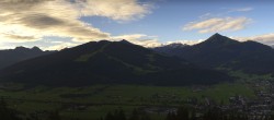 Archived image Webcam Enjoy the view from the 'Berggasthof Habersattgut' into the Enns valley 07:00