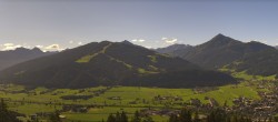 Archived image Webcam Enjoy the view from the 'Berggasthof Habersattgut' into the Enns valley 09:00