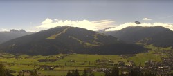 Archived image Webcam Enjoy the view from the 'Berggasthof Habersattgut' into the Enns valley 11:00