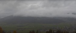Archived image Webcam Enjoy the view from the 'Berggasthof Habersattgut' into the Enns valley 15:00