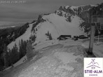 Archiv Foto Webcam Stiealm unterhalb des Latschenkopfes 05:00