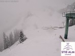 Archiv Foto Webcam Stiealm unterhalb des Latschenkopfes 05:00