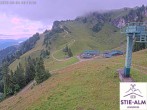 Archiv Foto Webcam Stiealm unterhalb des Latschenkopfes 05:00