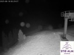 Archived image Webcam Stiealm alp 23:00