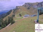 Archiv Foto Webcam Stiealm unterhalb des Latschenkopfes 09:00