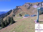 Archiv Foto Webcam Stiealm unterhalb des Latschenkopfes 11:00