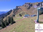 Archiv Foto Webcam Stiealm unterhalb des Latschenkopfes 12:00