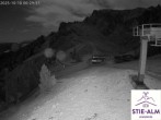 Archiv Foto Webcam Stiealm unterhalb des Latschenkopfes 05:00