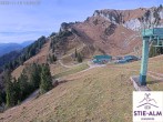 Archiv Foto Webcam Stiealm unterhalb des Latschenkopfes 09:00