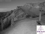 Archiv Foto Webcam Stiealm unterhalb des Latschenkopfes 05:00