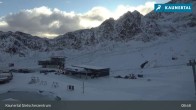 Archiv Foto Webcam Kaunertaler Gletscher 08:00