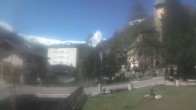 Archived image Webcam Zermatt Church 09:00