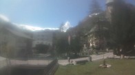 Archived image Webcam Zermatt Church 11:00