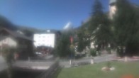 Archiv Foto Webcam Zermatt Kirche 09:00