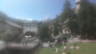 Archiv Foto Webcam Zermatt Kirche 11:00