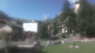 Archiv Foto Webcam Zermatt Kirche 09:00