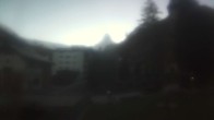 Archiv Foto Webcam Zermatt Kirche 15:00