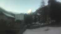Archiv Foto Webcam Zermatt Kirche 07:00