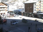 Archived image Webcam Zermatt Railway station 08:00