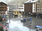 Archived image Webcam Zermatt Railway station 13:00