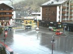 Archiv Foto Webcam Zermatt Bahnhofplatz 06:00